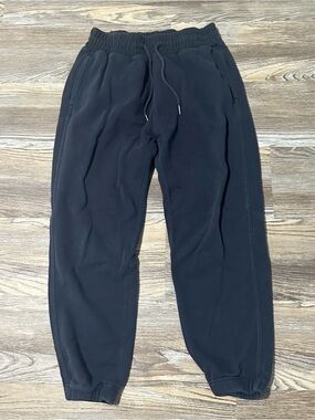 Abercrombie & Fitch Blue Drawstring Track Joggers